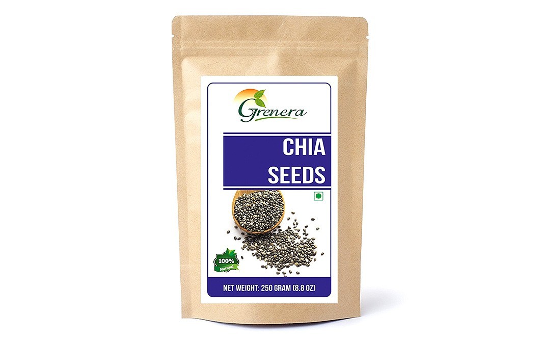 Grenera Chia Seeds    Pack  250 grams